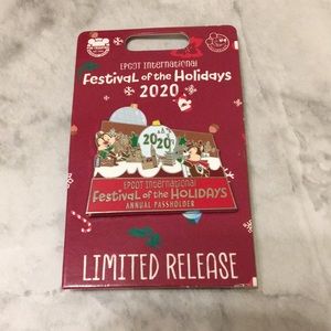 Epcot Festival of the Holidays 2020 Passholder Pin